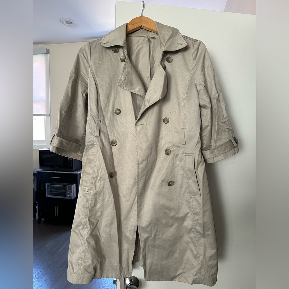 Old Navy Light Tan Women's Trench Coat